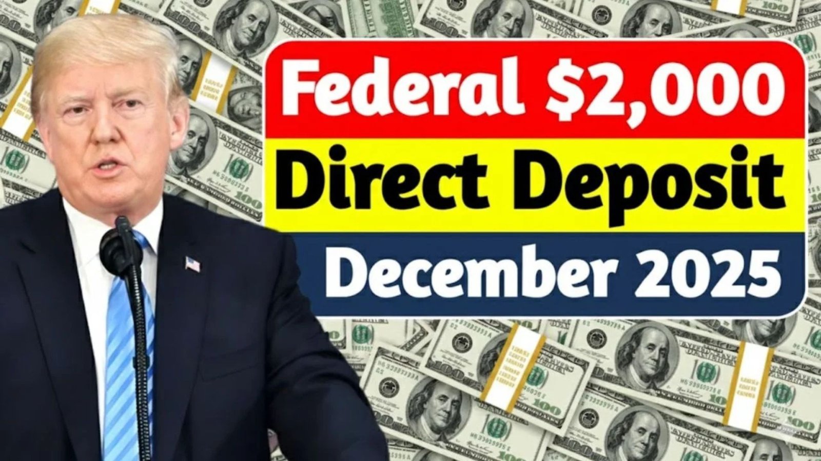 Federal $2000 Deposits Coming in December 2025: Complete Guide for Eligible Beneficiaries