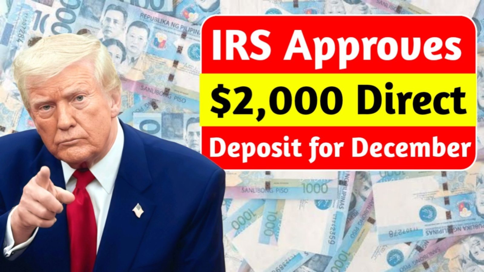 IRS Approves $2,000 Direct Deposit for December 2025: Who Qualifies and How to Claim