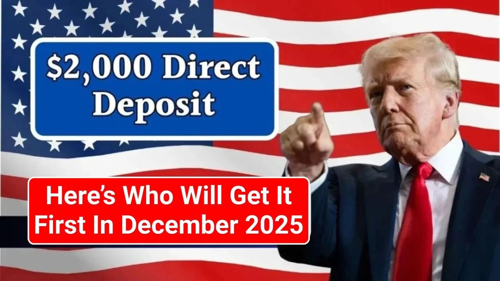 IRS Confirms $2000 Direct Deposit Payments for December 2025 – Eligibility, Dates & How to Get Yours